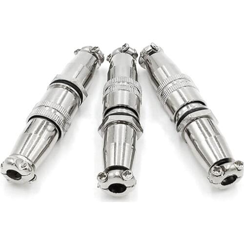 XS8 Aviation connector docking 8mm push-pull circular quick connector 2pin3pin4pin 3A 250V Gold plated contact Male&Female plug