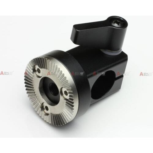 ARRI Type Rosette Lock Rod Clamp Mount fr 15mm Rod Support Rail System DSLR RIG Film Camera HDV Grip Handle Extension Arm DIY
