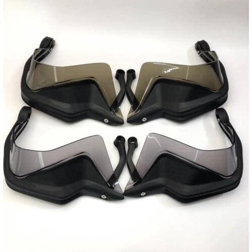 Handguard Extension Gushield Windscreen Screen For BMW R1200GS S1000XR R nineT F800GS Hand Guard Windshield K50 K51 Black/Brown