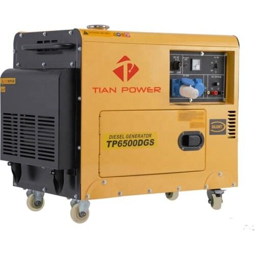 Good price 7KW single phase silent diesel generator