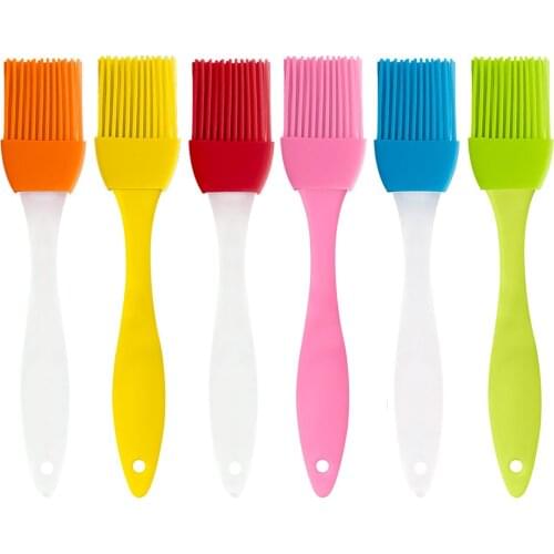 Pastry Brushes-BBQ Cake Oil Brush For Barbecue Grill -Heat Resistant Silicone Brushes For Cooking Kitchen Brush Tools