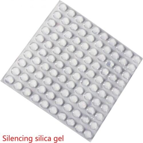Round Clear Self Adhesive Silicone Rubber Bumpers Soft Transparent Anti Slip shock absorber Feet Pads Damper 30/40/50/100 pcs