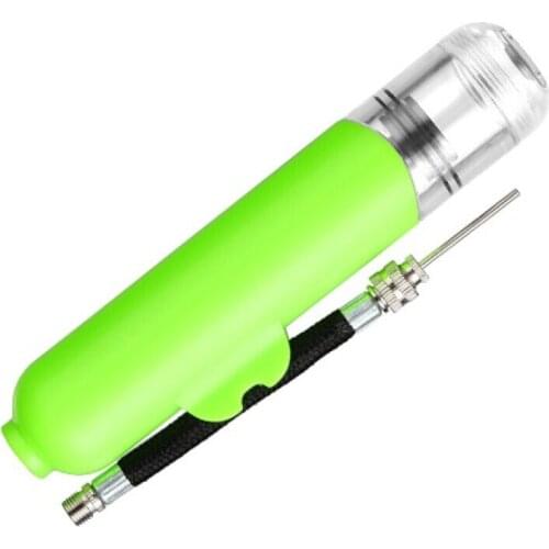 Inflator Ball Pump & Bike Pump Dual Action Air Pump with 3 Needles 2 Nozzles Adapter For Soccer Basketball Volleyball Balloons