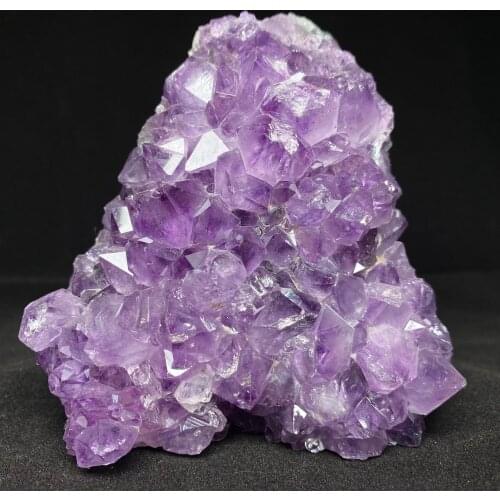 Natural High Quality Crystal Stones Grimace Carving Large Amethyst Crystal Clusters For Desk Decoration Gift