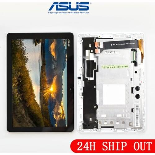 New 10.1 inch LCD display + touch screen panel assembly with frame For Asus Memo Pad 10 ME102A ME102 K00F