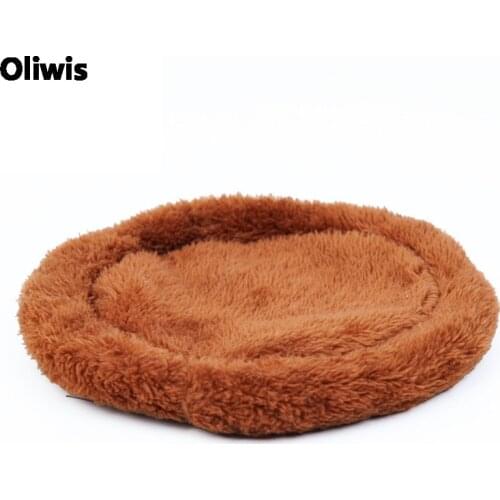 Hamster Nest Pad Velvet Warm Pet Nest Arctic Cotton Cushion Hamster Hedgehog Chinchilla Rabbit Pet Bed 5 Colors S/L Pet supplies
