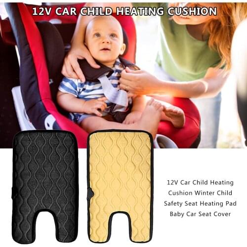 Child Heating Cushion Car Baby Car Seat Cover 12V Child Heating Cushion Winter Child Safety Seat Heating Pad Baby Car Seat Cover