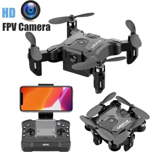 RC Drone 4K HD Camera Mini Drone Quadcopter 1080P WIFI FPV Camera Foldable Drone Altitude Hold Headless Mode RC Quadcopter