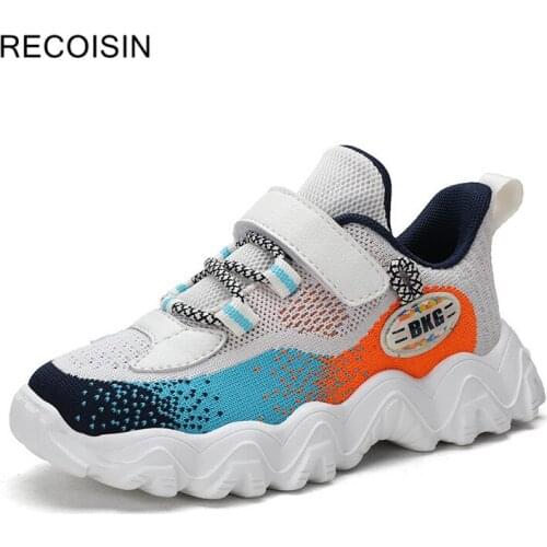 RECOISIN 2020 High Quality Spring Brand Kids sneakers Girls shoes Boys Casual Children Shoes for Girl Sports Running Child Shoes