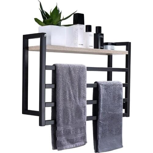 Intelligent Constant Temperature Electric Towel Rack for Household Toilet Heating Towel Rack Wall-mounted Room Drying Rack
