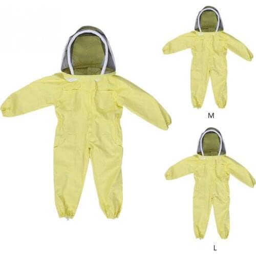 Protection Suit Bee Coat Cotton Kids' One-Piece Suit Children fang feng fu Suit Anti-feng mao bees and beekeeping suit