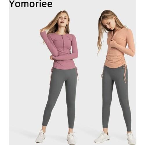 Winter Yoga Set for Women Zipper Athletic Stretchy Sexy Two-piece Set Gym Sport Workout Running Training Fitness Sportswear