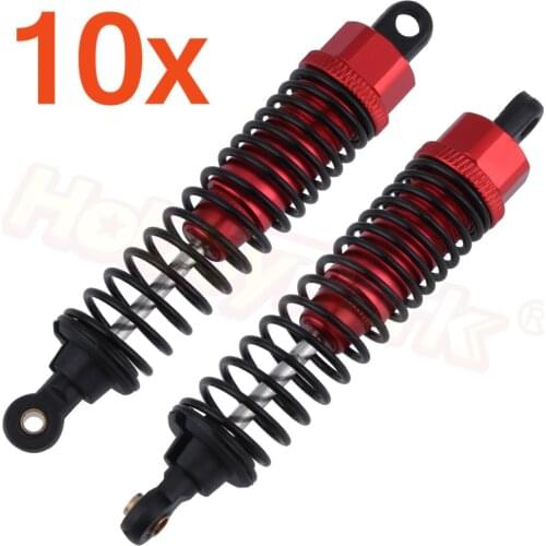 10Pair/Lot Adjustable Aluminum Shock Absorber 06002 For RC HSP HPI RedCat Himoto 1/10 Model Car Off Road Buggy 94106 Warhead