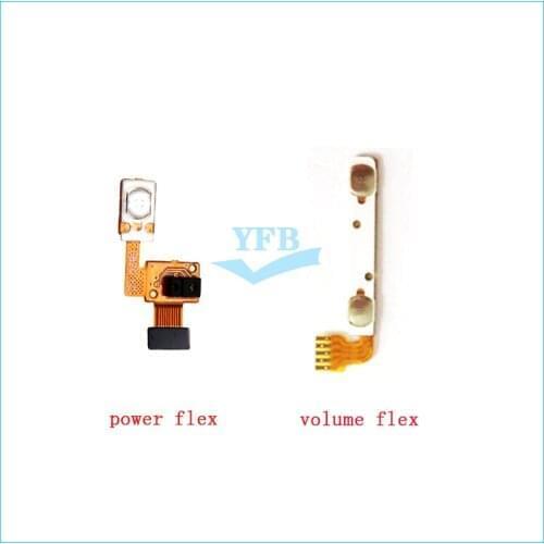 10pcs For Lenovo S820 Power on/off Volume up/down Switch Button Flex Cable Repair Parts