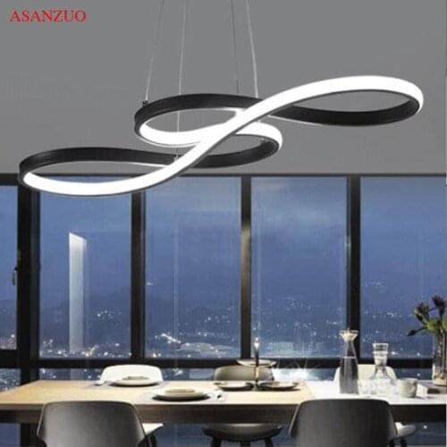 ASANZUO Pendant Lights With Control Panel
