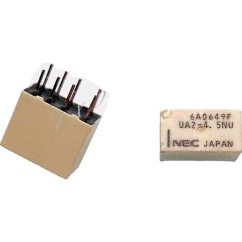 HOT NEW 4.5V relay UA2-4.5NU UA24.5NU UA2 4.5NU 8PIN 4.5VDC DC4.5V 4.5V 8PIN