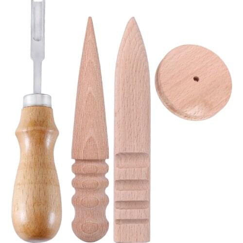 KAOBUY Leather Craft Tools Leathe Edge Beveler Leather Cutting Knife Edge Slicker Burnisher For DIY Leather Craft