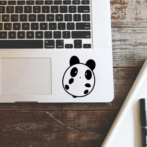 Cute Panda Vinyl laptop Stickers Cover Sticker For Xiaomi/Dell/Asus laptop skin decoration