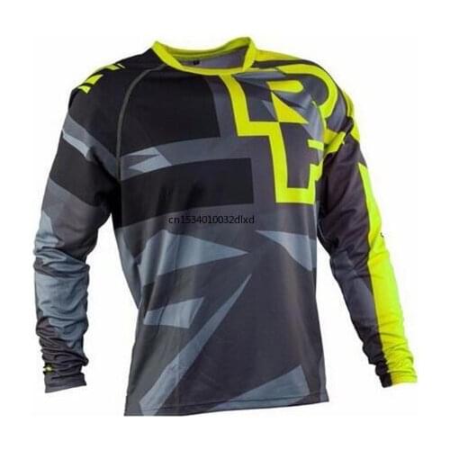 2021 NEW MTB Motocross Shirt Motorcycle Jacket Off-road T-shirt Ride Bicycle Long-sleeve Jersey Moto Cycling Jersey
