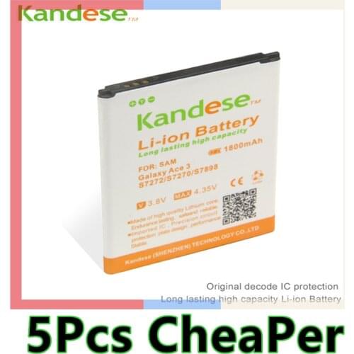 New B100AE 1500mAh Original Battery For Samsung Galaxy Ace 3 S7270 S7272 S7898 S7562C S7568i i699i Battery