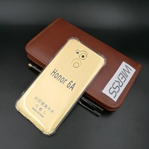 Anti-knock Phone Case for Huawei Honor 6A pro Honor 5C pro DLI-AL10 DLI-L22 DLI-L42 Holly 4 Transparent Back cover Case fundas