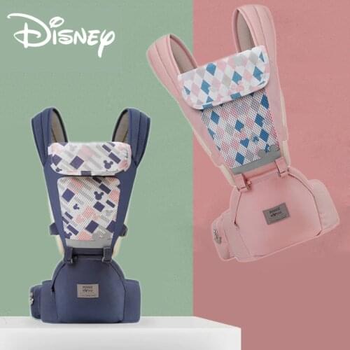 Disney Ergonomic Baby Carrier Backpack With Hipseat For Newborn Multi-Function Infant Sling Wrap Waist Stool Summer Breathable