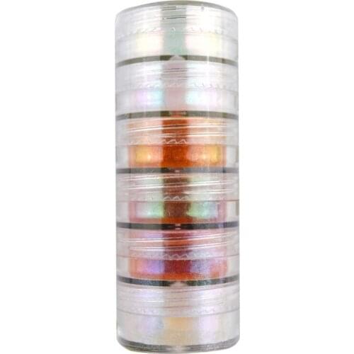 DIY Chameleon- Pigment Pearlescent Epoxy Resin Glitter Magic Discolored Pearl Powder Kit Resin Colorant Dye Resin Crafts