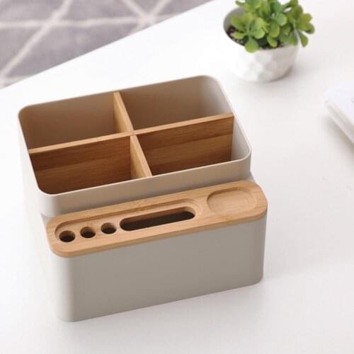 Detachable Compartment Desktop Office Multi-purpose Storage Box Living Room Coffee Table Multi-function Storage Rack