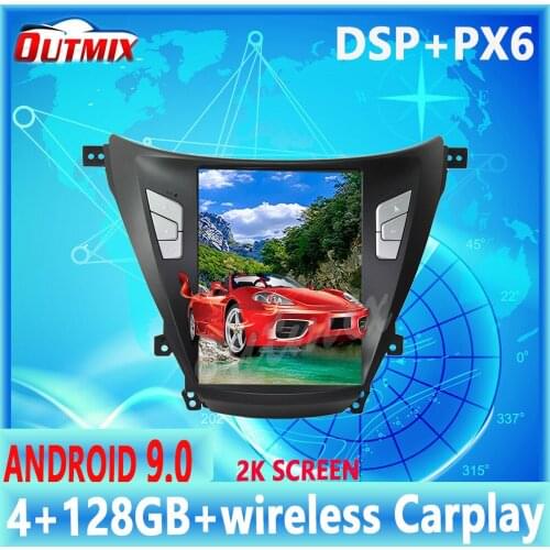 Tesla Style Vertical Screen Android 9 4+64G Car GPS Navigation Radio For Ford Mondeo 2007-2010 Multimedia Player Stereo Headunit