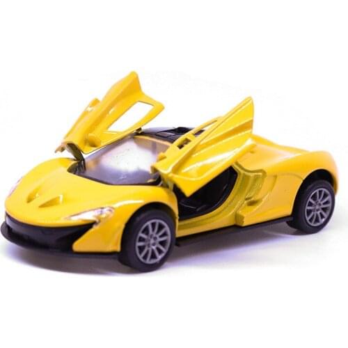 1:32 High Simulation Racing Coupe for McLaren P1 Alloy Car Model Pull Back Function Toys for Children Gifts