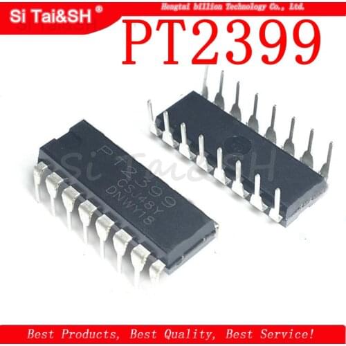 10PCS PT2399 2399 DIP-16 Echo Audio Processor Guitar IC NEW GOOD QUALITY