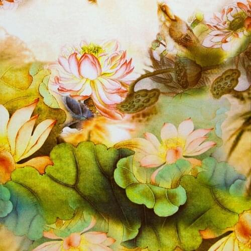 100% Silk Scarf Women Scarf Lotus Silk Shawl 2019 Female Designer Scarf Silk Pashmina Long Thick Silk Wrap Luxury Gift for Lady