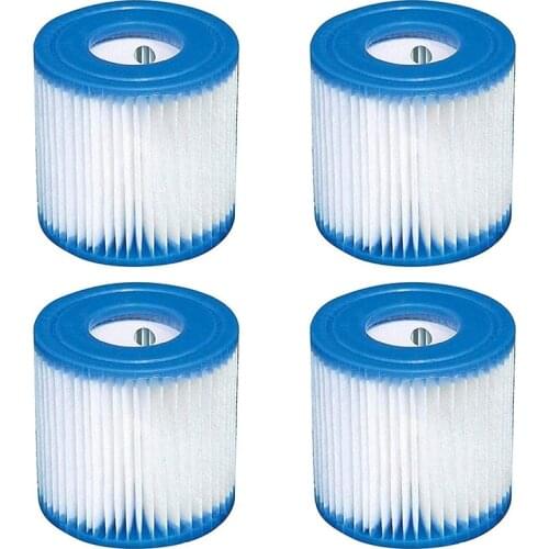 4Pcs Pool Filter Cartridges Type H Replacement Swimming Pool Filter for Pool Filter Pump Cleaner