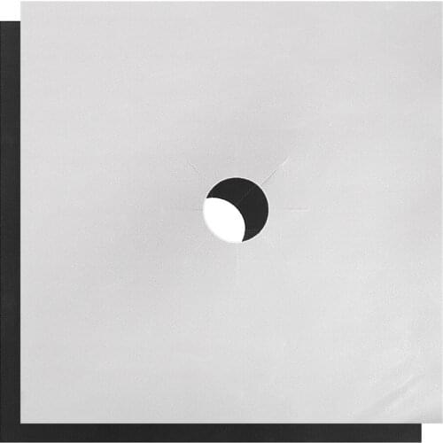 HILIFE 6pcs 8pcs Home Kitchen Tools Glass Fiber Non Stick Gas Stove Burner Cover Liner Mat Gas Stove Protector Pad Reusable