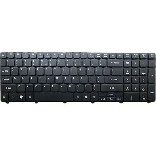 Free Shipping!! 1PC New Laptop Keyboard Replacement For Acer Gateway PEW71 PEW72 PEW76 p5we0