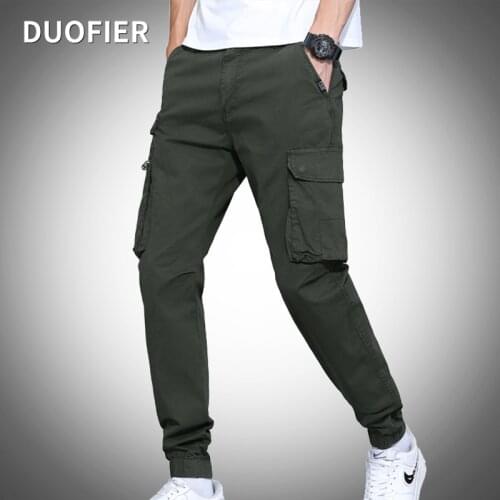 2021 Autumn Jogger Men Cargo Pants Outdoor Tactical Military Pants Casual Sweatpants Man Cotton Multi-pocket Trousers Streetwear