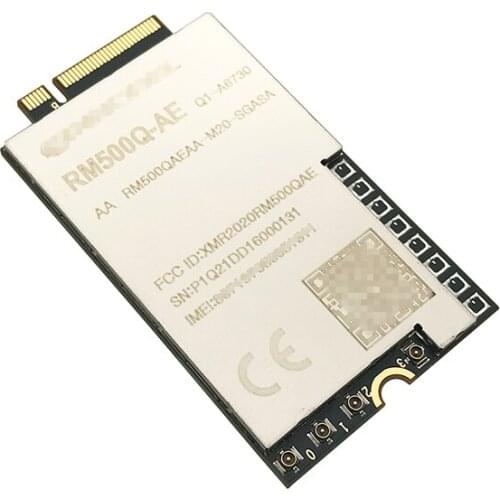 Cioswi Quectel RM500Q-AE 5G M.2 module compatible with EM06 EM12 EM120R-GL EM160R-GL GPS, GLONASS, BeiDou Galileo QZSS