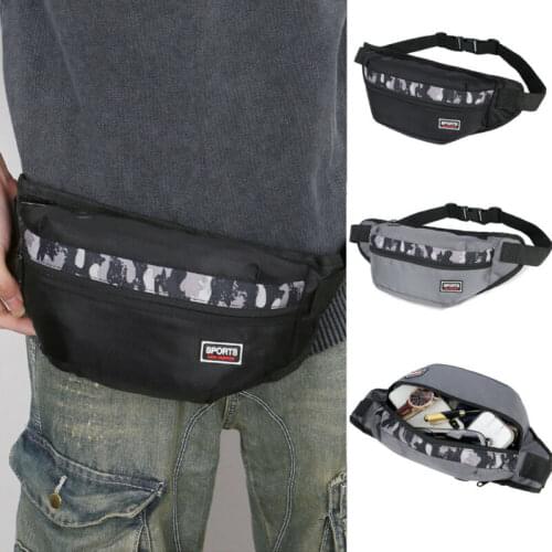 Men Women Waist Bum Bag Fanny Pack Belt Money Pouch Wallet Travel Hiking Bag New