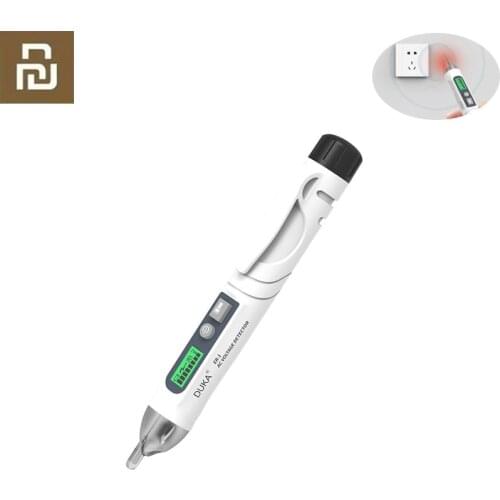 Xiaomi Duka Non-Contact Voltage Detector Indicator Profession Smart Test Pencil Live/phase Wire Breakpoint NCV Continuity Tester