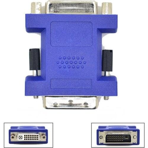 DVI dummy plug virtual monitor EDID headless lock screen adapter converter DVI 24+1 male to DVI 24+5 female dvi-i 2560X1440@60hz