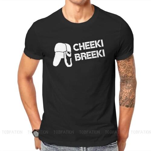 Escape From Tarkov Game Cheeki Breeki T Shirt Vintage Fashion Summer Oversized Cotton Mens Clothing Harajuku O-Neck TShirt