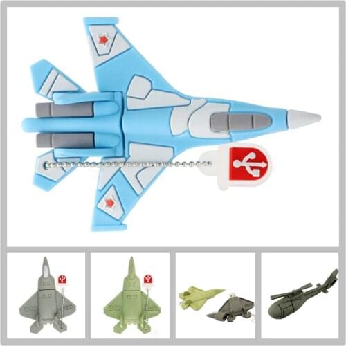 Fighter Aircraft Usb Flash Drive Plane Pendrive 4GB 8GB 16GB 32GB USB Flash Drive Memory Stick U Disk Flash Memory Card Storage