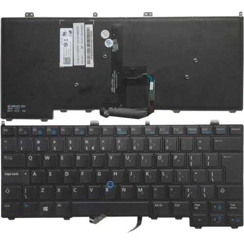 98% NEW for DELL Latitude E7440 laptop Keyboard UI Mouse Pointer backlit 00K1C8 V141025AR1