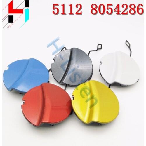 Rear Bumper Cover Tow Eye for BMW 51128054286 8054286 silver yellow blue red grey color