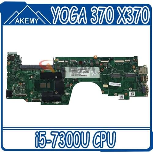 Laptop motherboard For LENOVO Thinkpad YOGA 370 X370 Mainboard 01HY157 LA-E291P SR340 i5-7300U