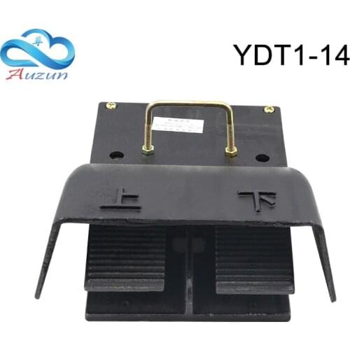 Foot switch yd t1 - 14 cast iron bidirectional up and down pedal switch silver contact hydraulic bending machine