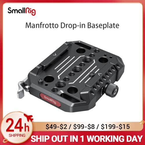 SmallRig Manfrotto Drop-in Baseplate For 501PL-type quick release plate 2887