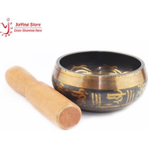 Buddhism Singing Bowl Himalayan Hand Hammered Chakra Meditation Religion Belief Tibetan Home Decorations Buddhal Singing Bowl