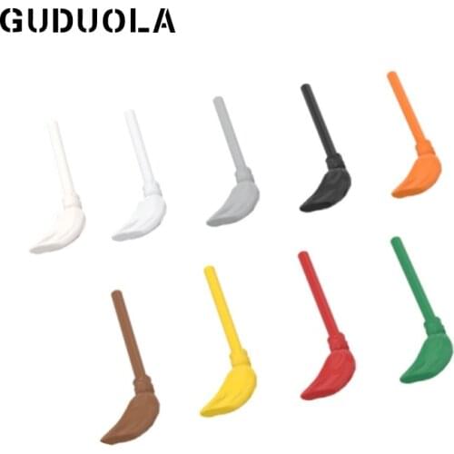 Guduola Special Bricks 4332 Fabuland Broom MOC Building Block Figure Accessories In Hand Toys Parts 20pcs/LOT