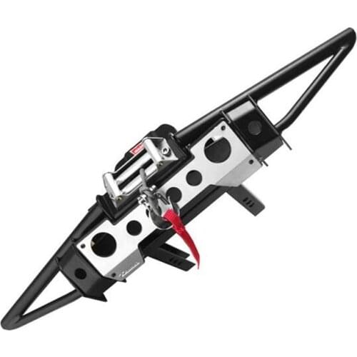 1/10 rc crawler model car metal front bumper (no winch) assembly for 1:10 scale traxxas trx4 remote control toys truck